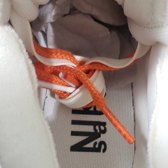 Nike Blazer Low Sacai White Magma Orange Men's Size 7, Women's 8.5, UK 6 NIB NWB - Picture 10 of 10